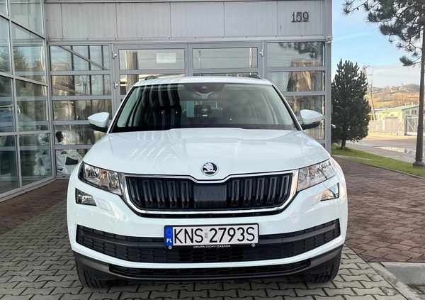 Skoda Kodiaq cena 84900 przebieg: 168330, rok produkcji 2017 z Gołańcz małe 154